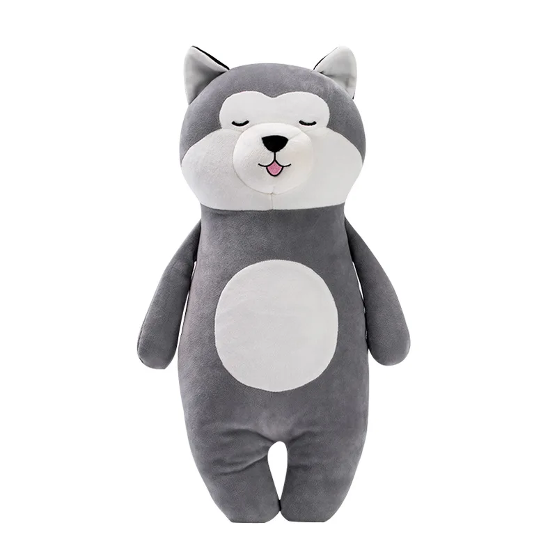 

Soft Stuffed Toys Originality Standing Posture Husky Plush Toys Pillow Lint Toys Plush Doll Cartoon Dog Plush Toy