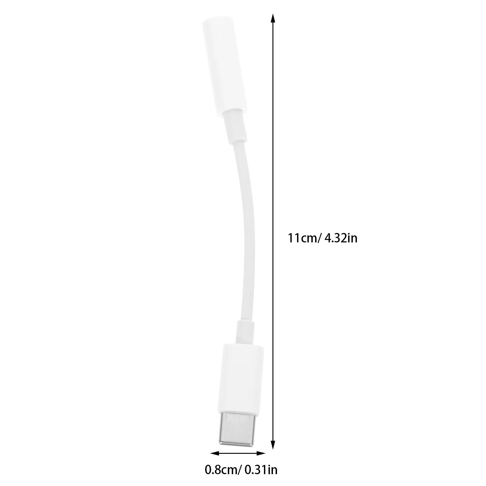 

1 шт. адаптер для наушников USB Type-C на разъем для наушников 3,5 мм, плотно подключенный, не разблокируется, поддержка голосовых звонков, не задержка