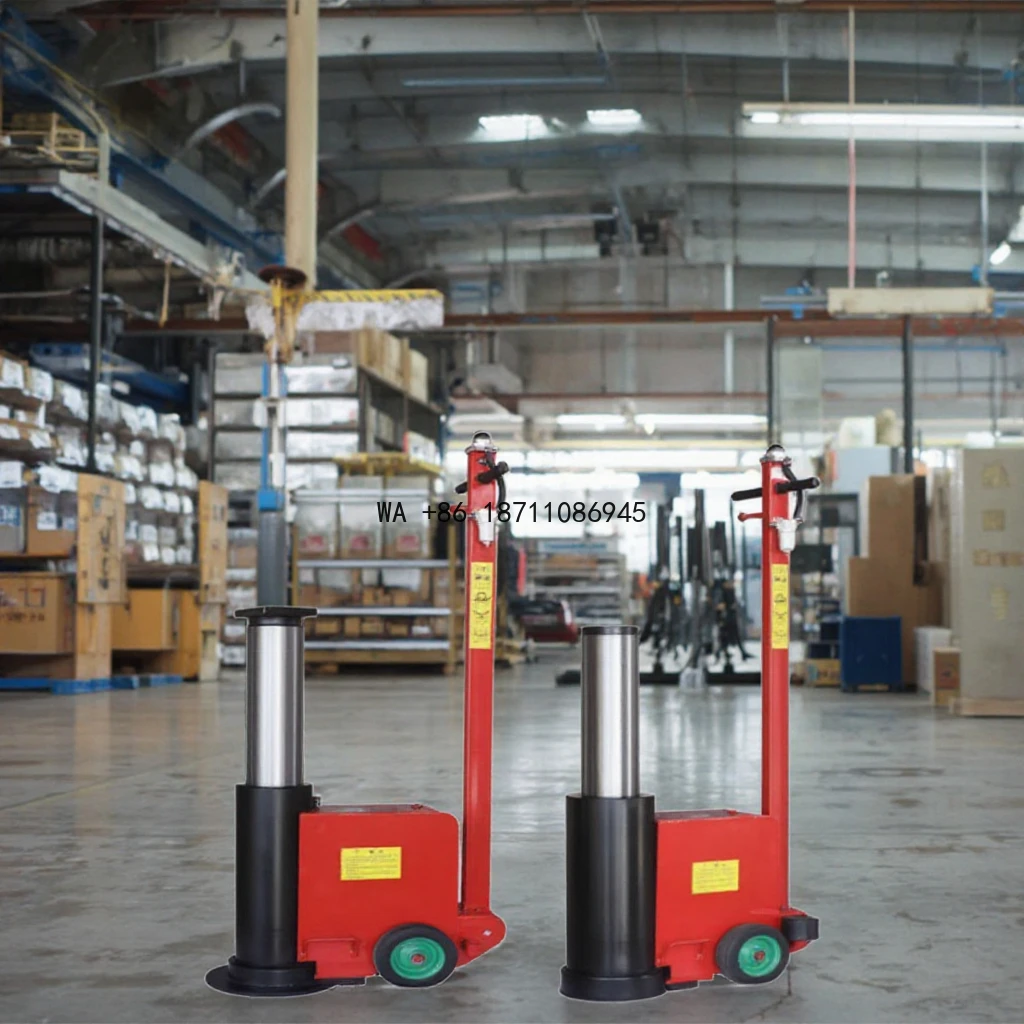 

80 Ton Heavy Duty Pneumatic Hydraulic Truck Jack Wholesale Garage Repair Tool