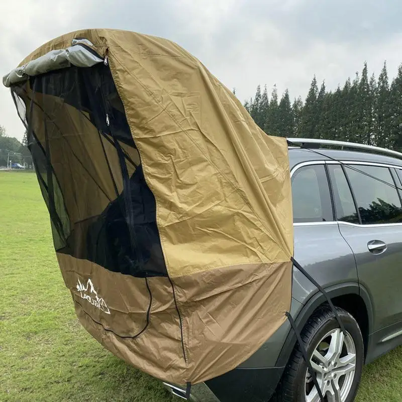 Imagem -03 - Suv Trunk Tent Toldo Car Shade Universal Porta-bagageira Sun Shelter Camping Viagem ao ar Livre Viagem