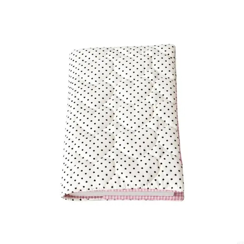  Quilted Notebook Wrap with Washable Fabric and Padded Interior