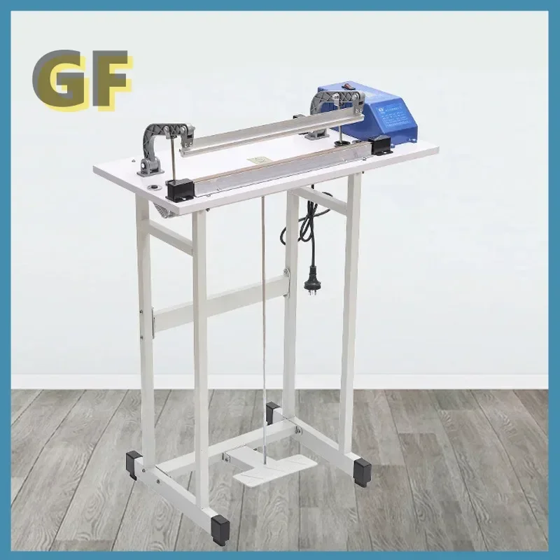 Foot Sealing Machine Plastic Film PVC Heat Shrink Film Cutting Machine 5mm Fast Easy Commercial Plastic Pedial Sealing Machine