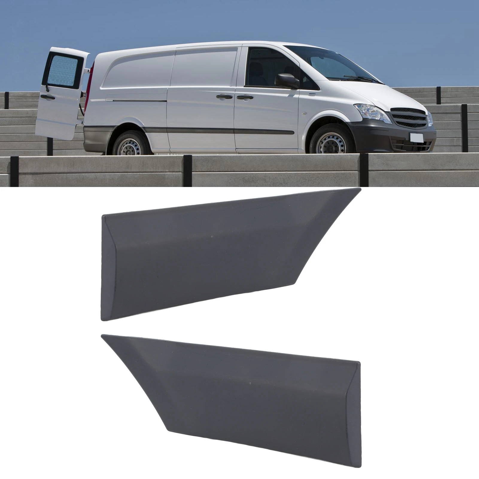 

Пресс-форма заднего двери, водостойкая защитная молдинговая полоса заднего двери, замена декоративной полосы для Viano 3.2L 2004