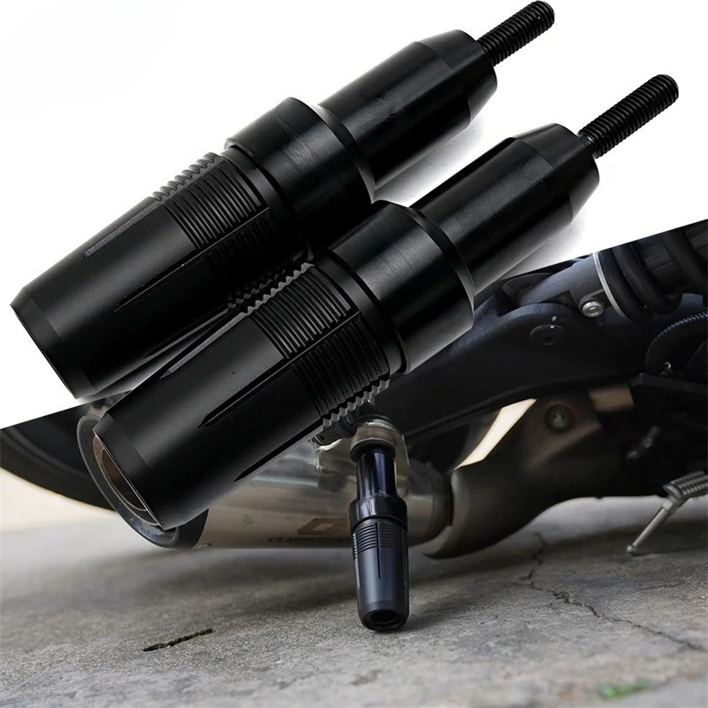 

Для Moto Guzzi V85TT V9 Roamer/Bobbber/V85 TT/V7 Аксессуары для мотоциклов Защита от падения Слайдер выхлопной системы Слайдер аварийной накладки