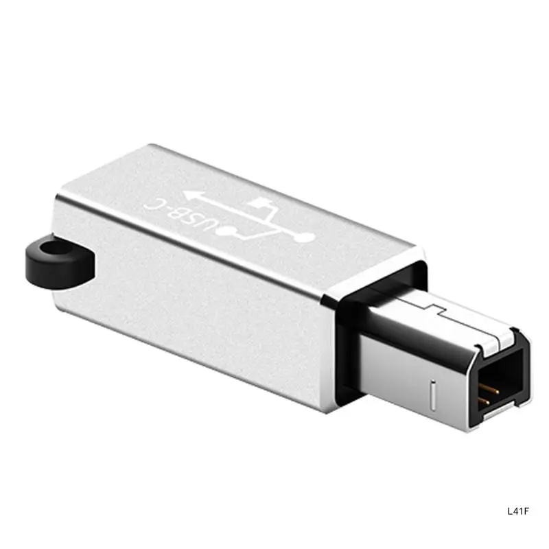 High Speed Transfer USB C to MIDI Printer Adapter Plug and for Play No Driver Required for Electric Drummer Fax Machine