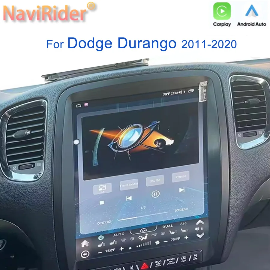

13inch For Dodge Durango 2011-2020 2din Android Auto Car Radio GPS Carplay Multimedia Stereo Video Player Navi WIFI Head Unit