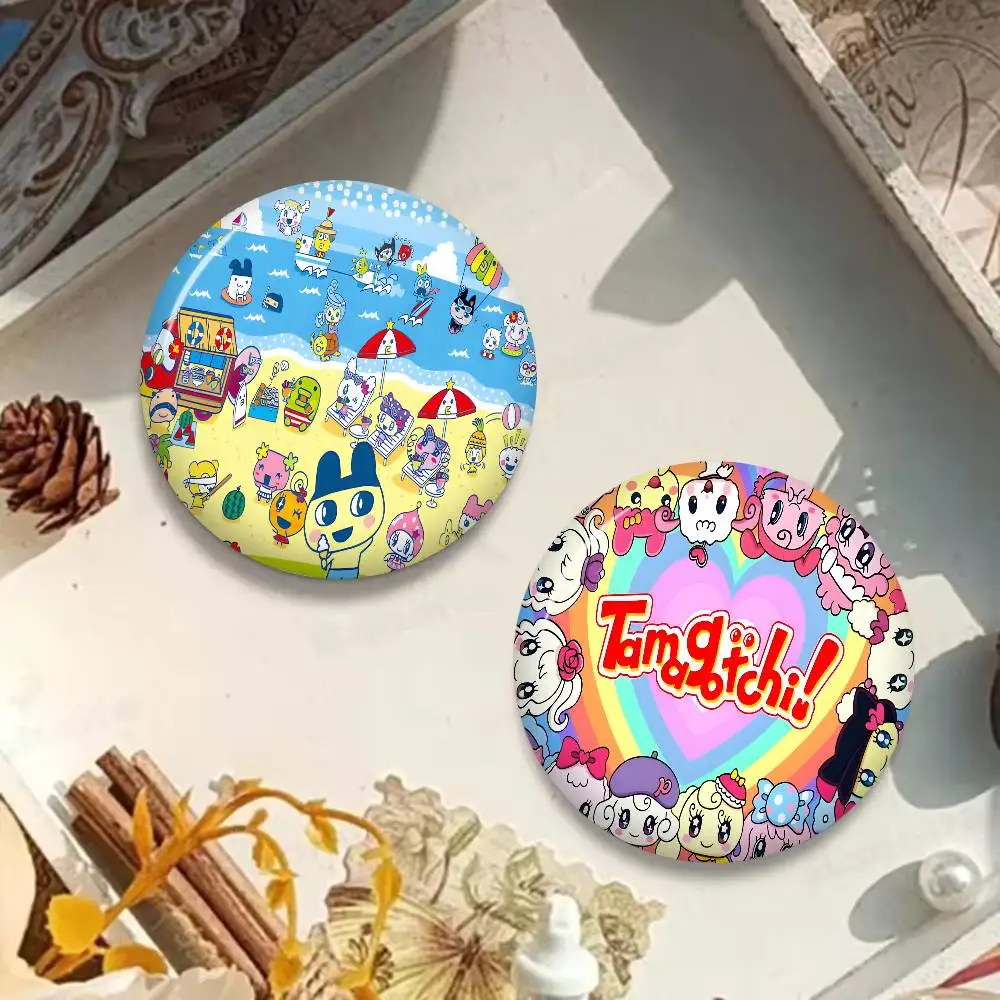 Classic Virtual Pet T-Tamagotchi 58mm Animals Funny Brooches Badge Backpack Clothes Gift Accessory