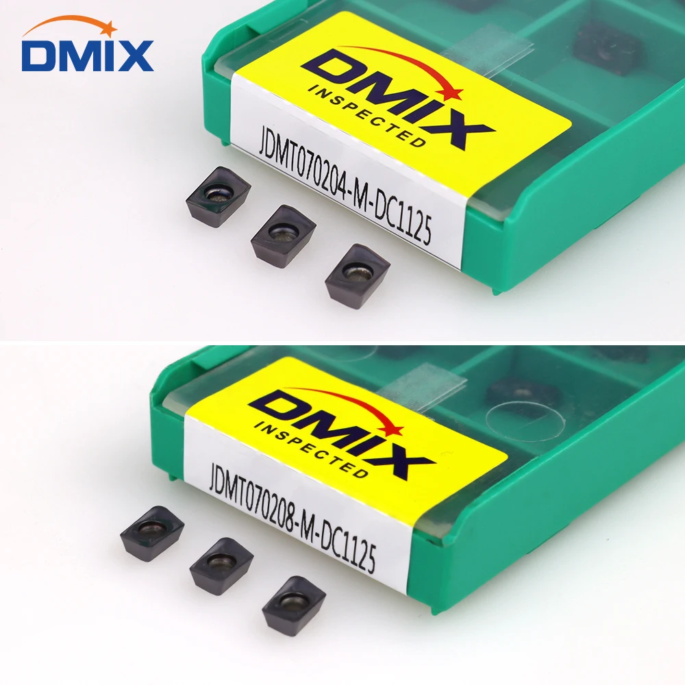 DMIX ASM07 Milling cutters for metal JDMT070204 JDMT070208 Carbide Insert Multi-flute edge diameter end mill lathe tool