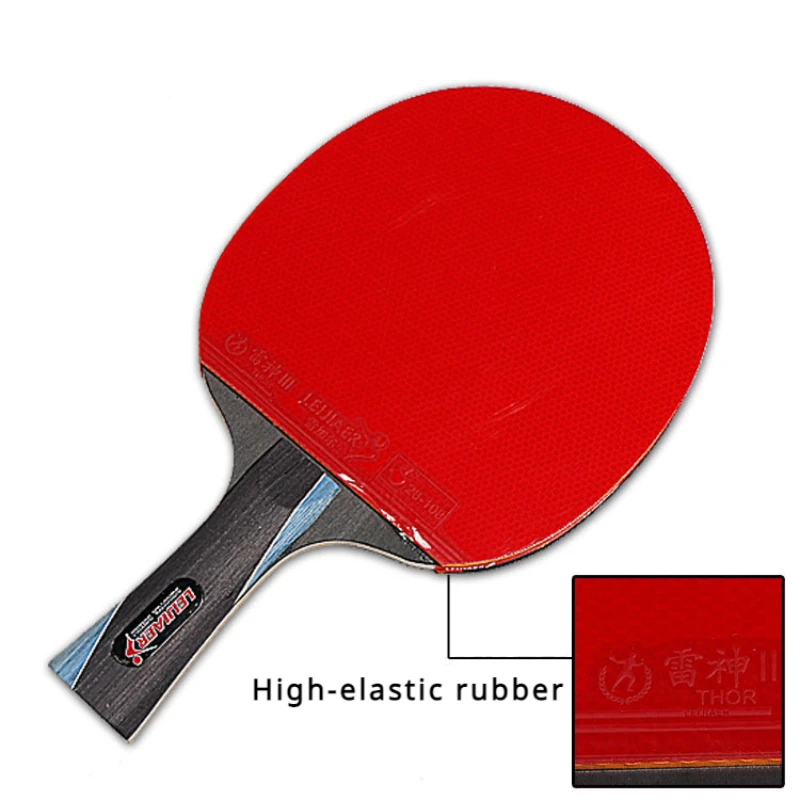 LEIJIAER CACB-Raquette de tennis de table, entraînement professionnel, longue et courte, 1 jeu de raquettes de tennis de table avancées