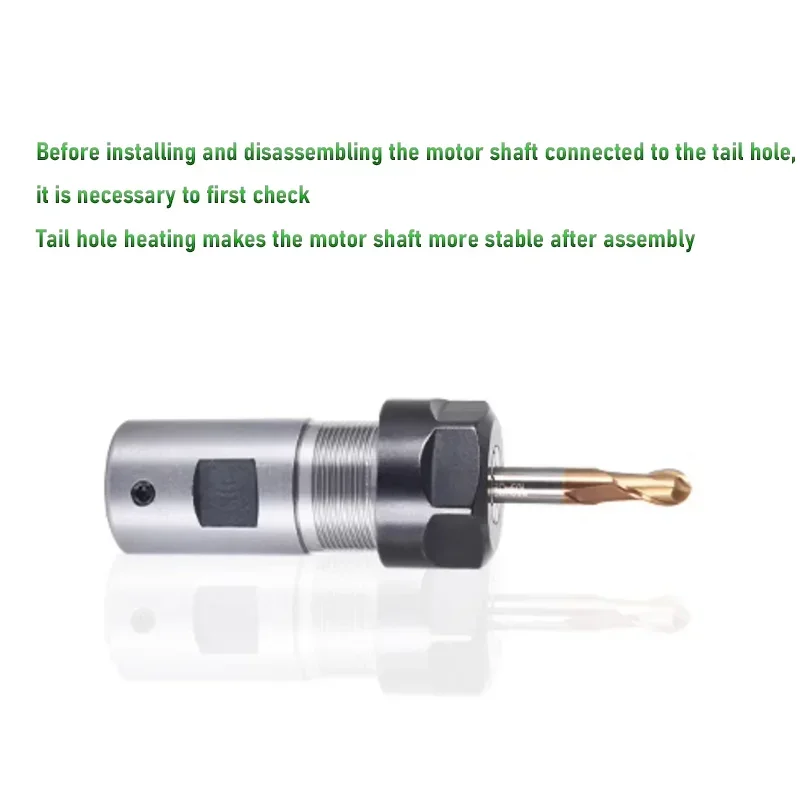 ER8 ER11 ER16 ER20 ER25 Chuck collet Spindle Motor Shaft Extension Rod Spindle Chuck Tool Set spindle rod 4mm 5mm 6mm 8mm