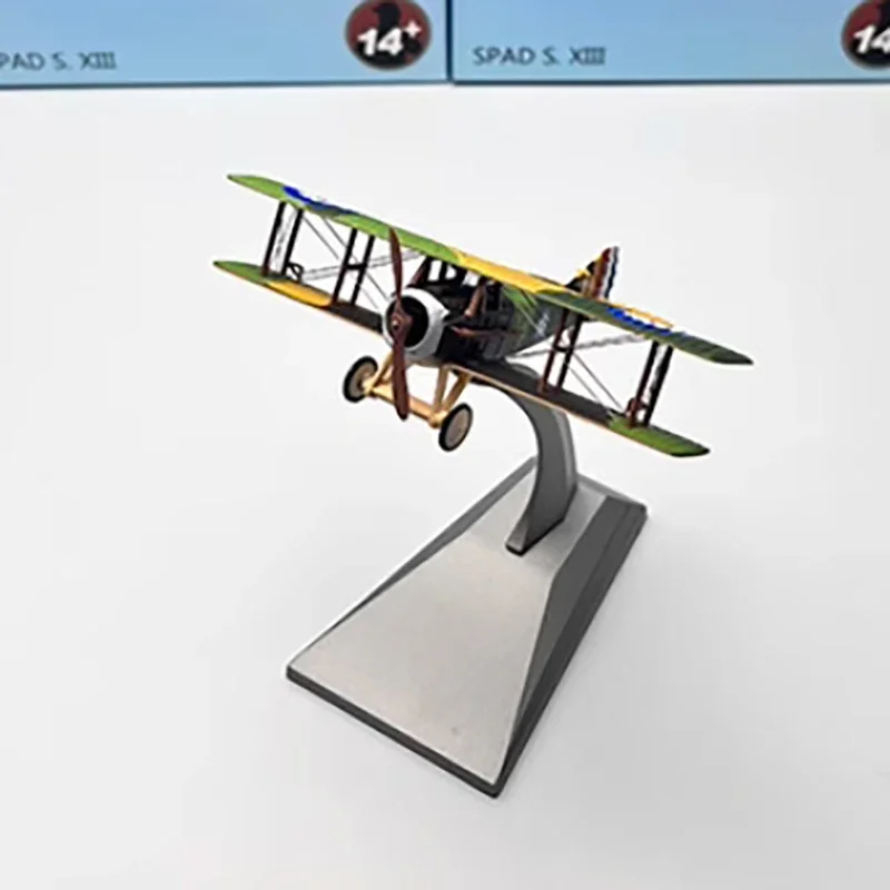 

Diecast 1:72 Scale SPAD XIII Biplane fighter finished aircraft simulation model Collection of Static decoration Souvenir gifts