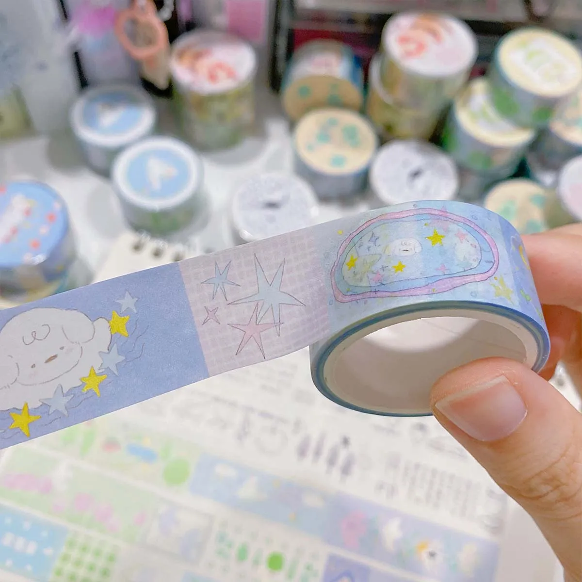 Washi Tape for Journal Planner Scrapbooking Deco Masking Tape Diy Arts Crafts Album Cute Apple Deco Washi Tapes