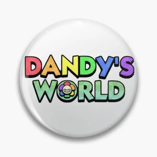 Dandy Is World  Soft Button Pin Clothes Cute Women Jewelry Hat Cartoon Creative Collar Brooch Funny Lover Lapel Pin Decor