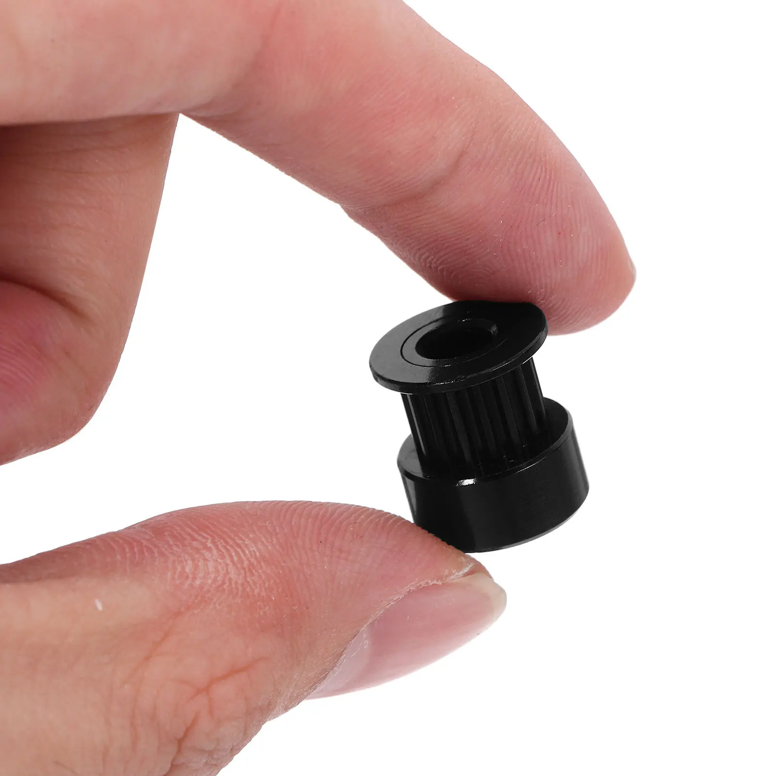 

5Pcs 3D Printer Timing Belt Pulley Kit Gt2 Black 6mm Width 5mm Bore 14mm Height for Stable Transmission 3D Printer Repair