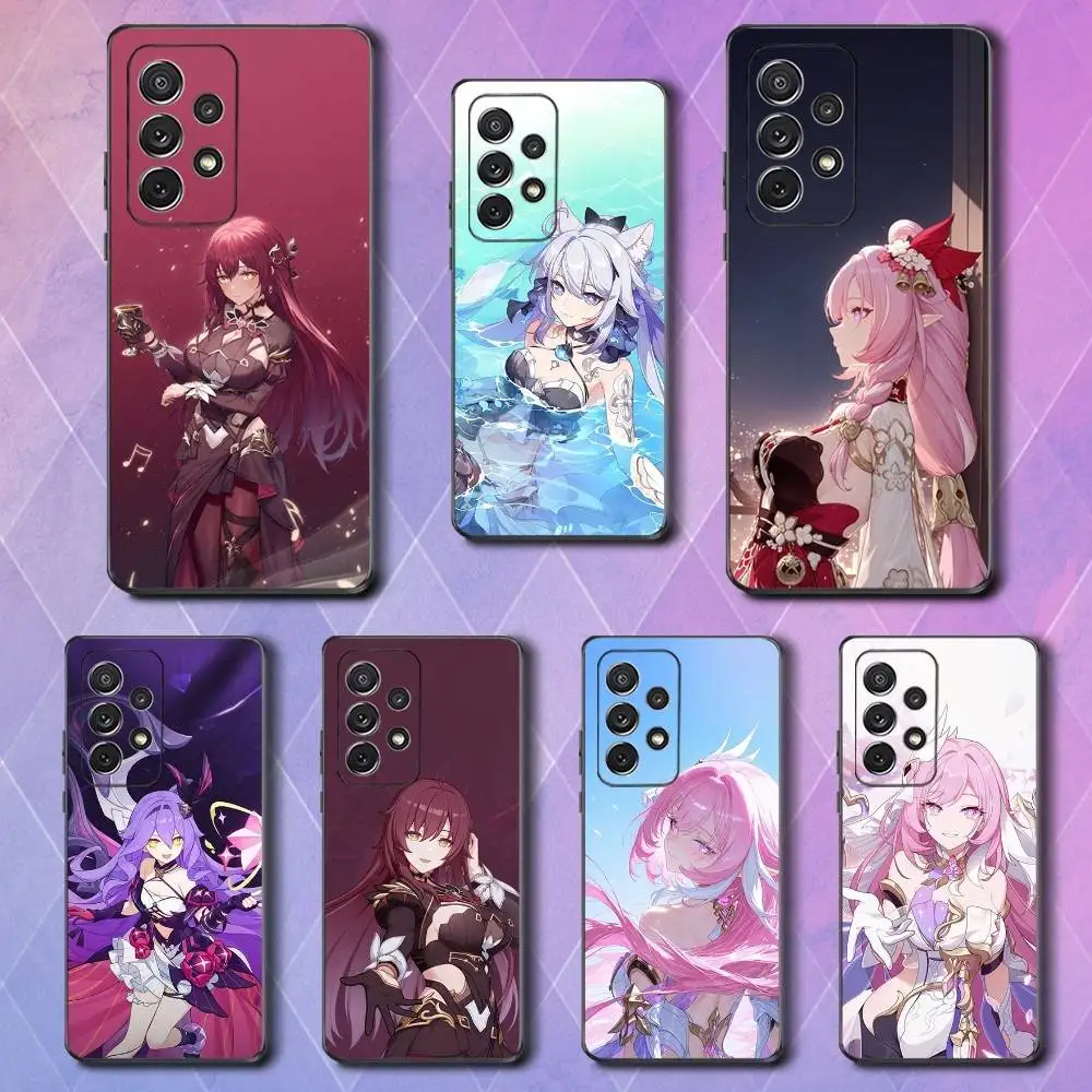

H-Honkai I-Impact Game 3rd Phone Case For Samsung S25,S24,S23,S22,S21,S20,S10,Ultra,Plus,Lite,FE,Soft Silicone Black Cover