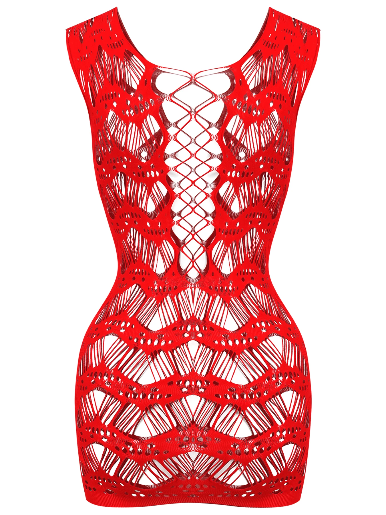 Ladies Sexy Cover Up Hollow Out Fishnet Dress without Bikini Summer Holiday For Music Festival Bodycon See Through Beachwear