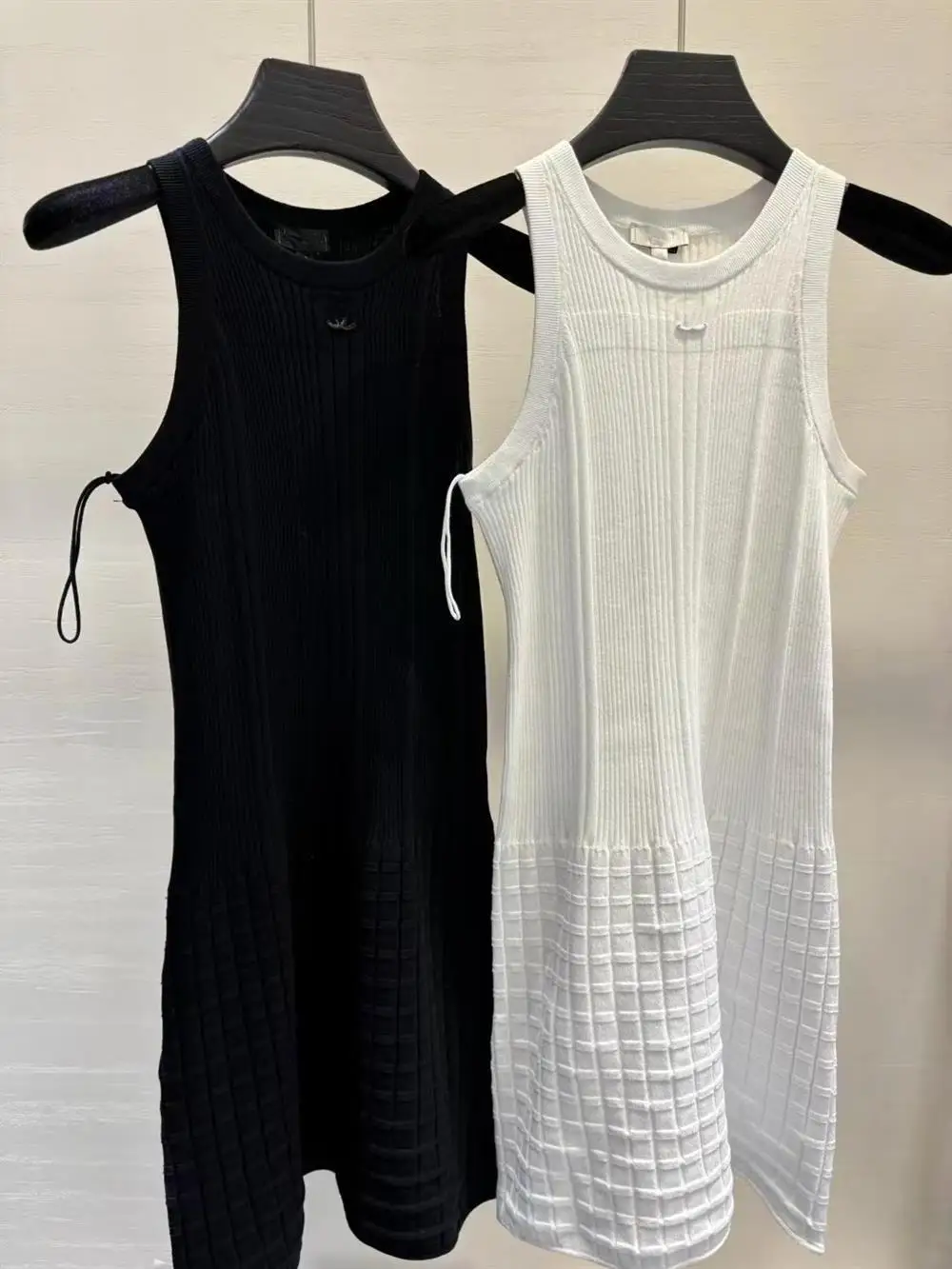 

2025 Knitted Early Spring Vest Dress