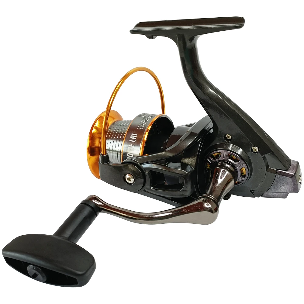 تصفح 3000 4000 5000 6000 7000 10000 12000 12 + 1BB 5.2:1 نسبة التروس المياه المالحة الغزل لعبة كبيرة الصيد بكرة #5