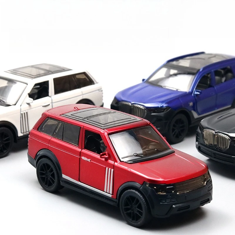 Bagged 1:43 Off-road Alloy Car Model Two Door Boy Car Suv Toy Ornament Doll Machine Wholesale