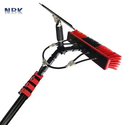 12/18/20/24/30FT Window Washing Tools With  Squeegee And Extension Pole Long Handle For Window,Car, Glass Door Cleaning