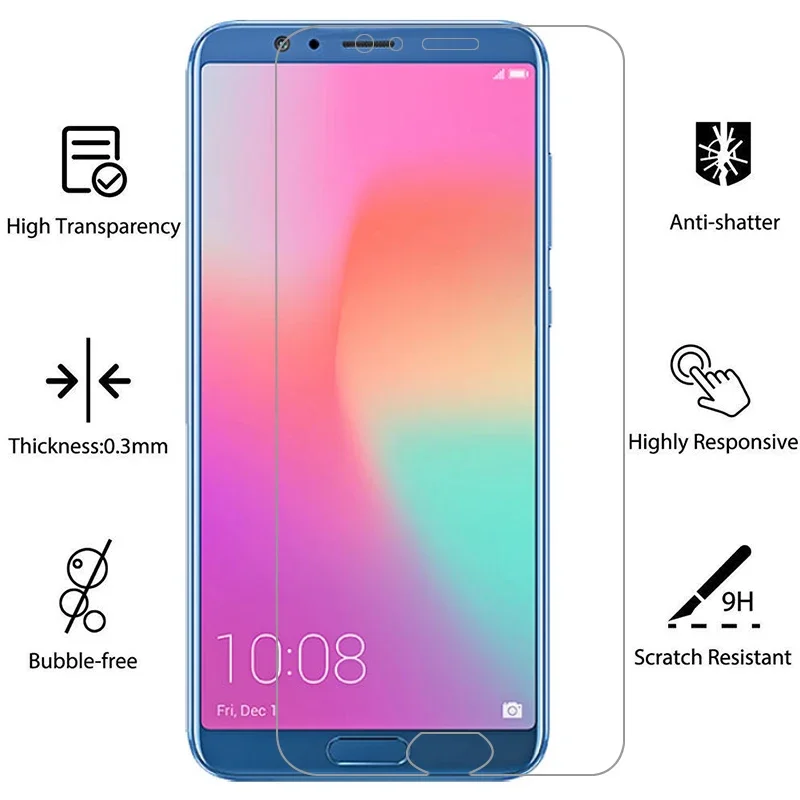 protective tempered glass for huawei honor view 10 screen protector on honer onor view10 v v10 10view 5.99 safety film honorv10