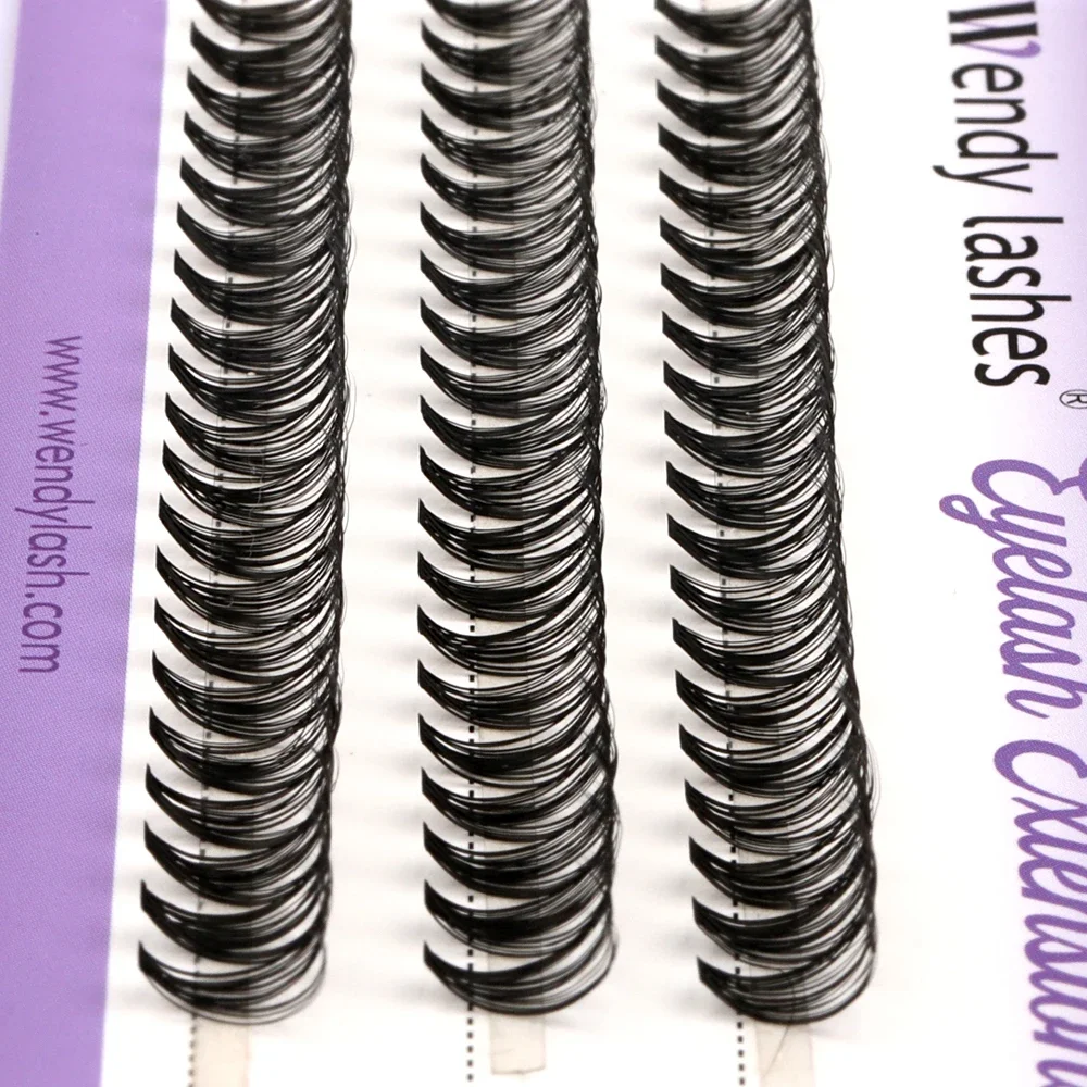 Wendy Lashes Cluster Lashes Extension 30D/40D/60D/80D 0.07D Natural Style Individual Eyelashes Handmade Eyelash Bundles