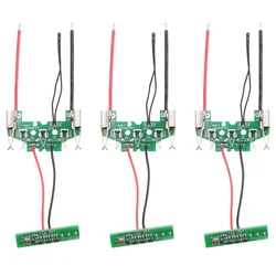 Placa de circuito de protección de carga PCB para batería de iones de litio Bosch, 3 piezas, BAT610, 18V