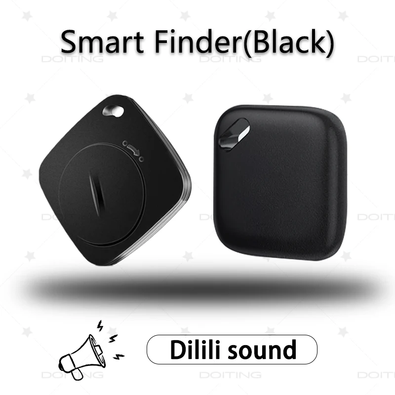 Works with Find My Long Distance Smart Tag GPS Tracker for Air Tag Key Finder Pet Wallet Bike Anti-lost Alarm Mini Locator iOS