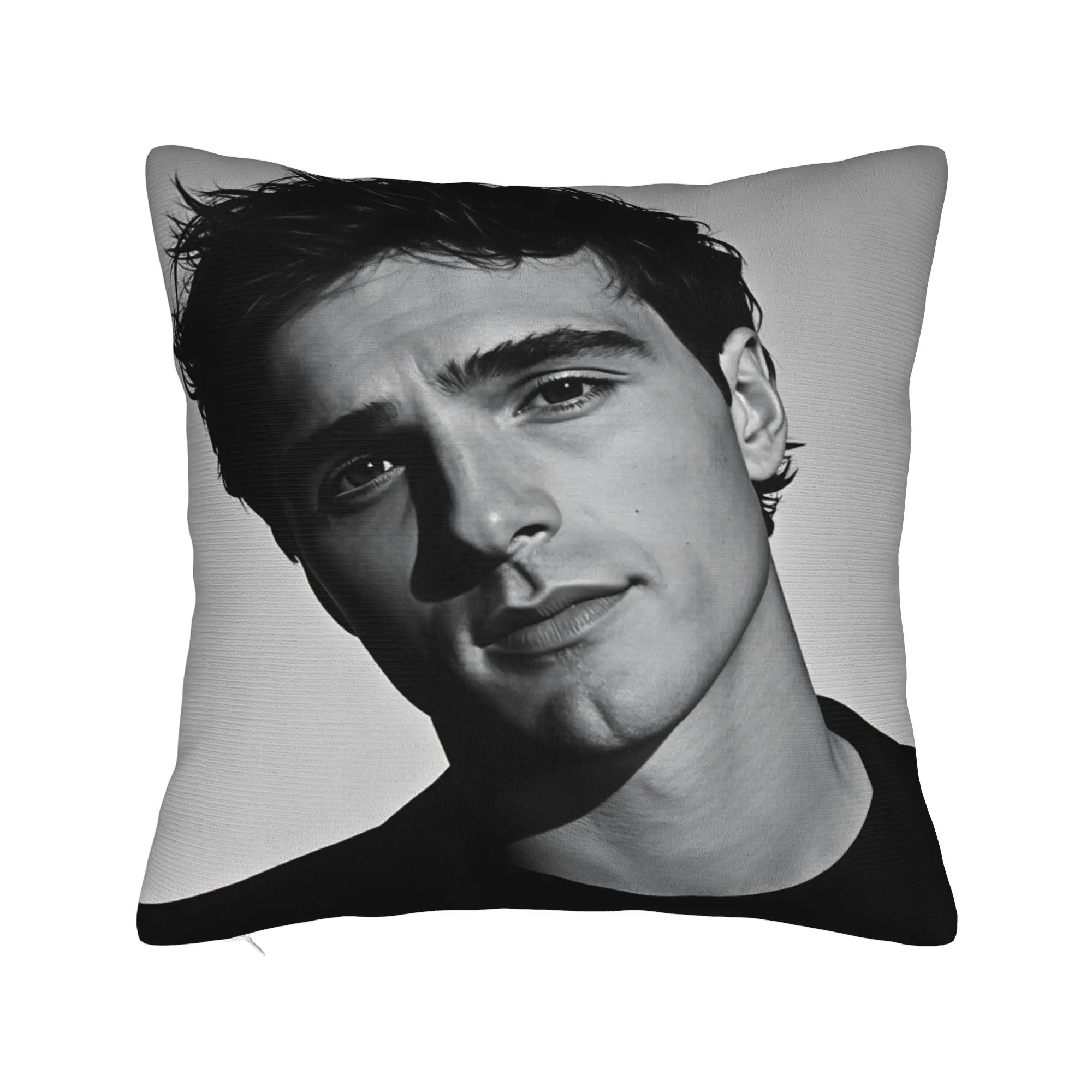 Jacob E-Elordi Pillow Cover  Morden Pillow Case For Sofa Home Decor Print Cushion Cover Gift