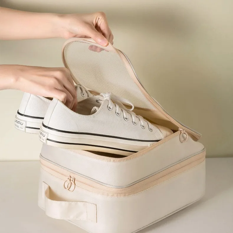 Business Trip Shoe Storage Bag, Portable Luggage for Travel, Shoe Bag, Shoe Cover, Storage Box, Dustproof Shoe Storage Device