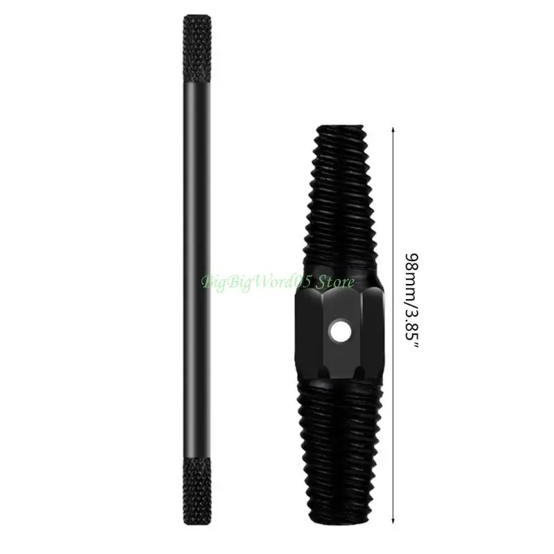 24TE 4'' 6" Double-head Tap Faucet for Valve Screw Extractor Set Convenient Bolt Remo