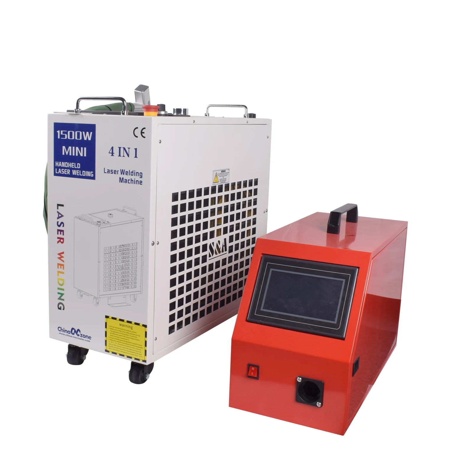 Newest 4-in-1 Metal Cleaning and Rust Removing Fiber Laser Welding Machine