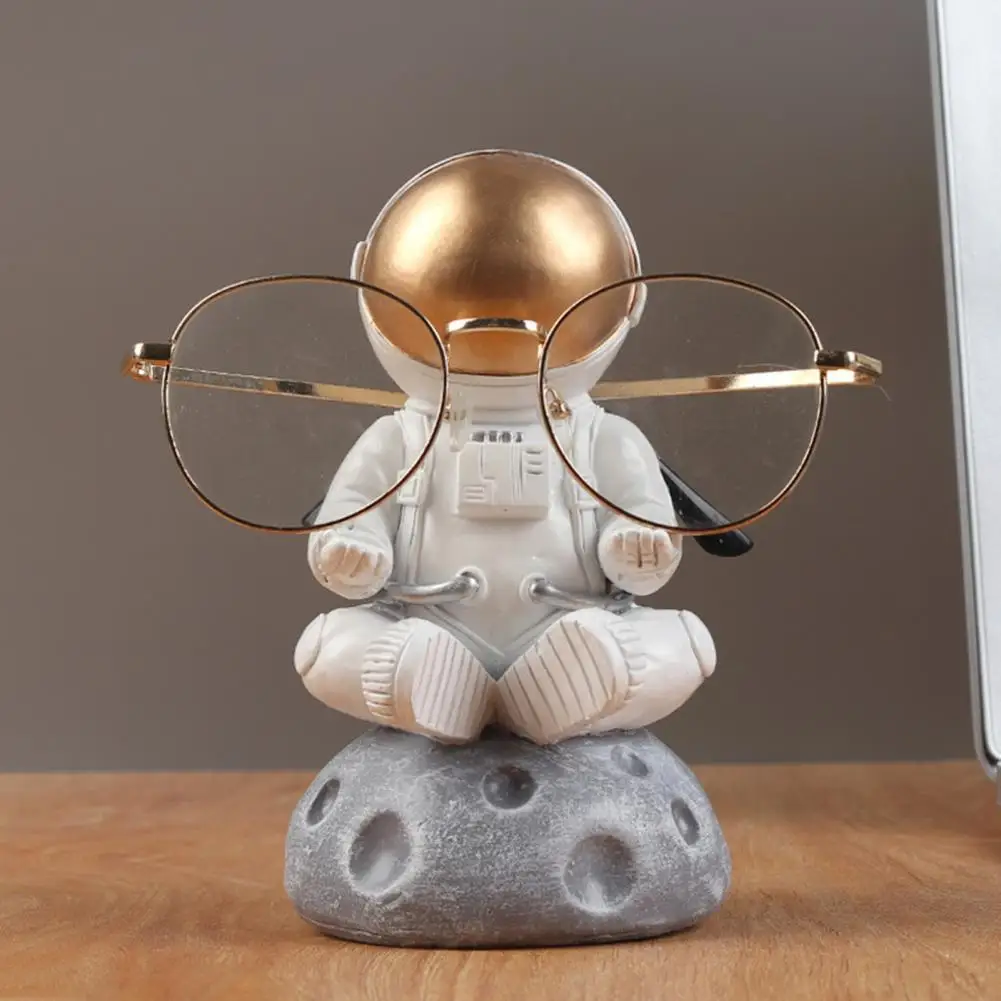 

Glasses Holder Useful Cute Astronaut Spectacle Organizer Ornaments Eye-catching Eyeglass Stand Holder