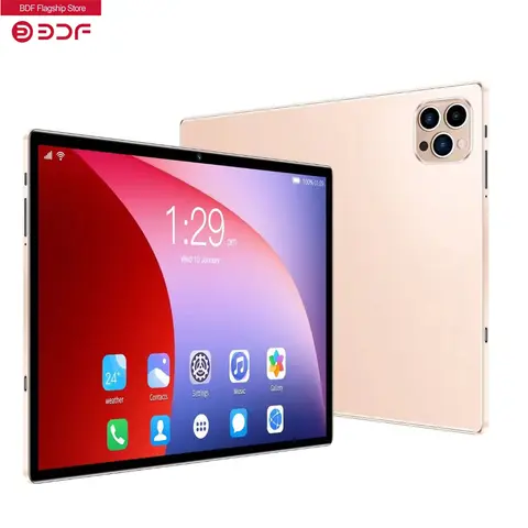 2025 듀얼 GPS 블루투스 와이파이 구글 태블릿 PC, 10.1 인치 태블릿, 4G LTE, 안드로이드 13, 전화 통화, 8GB RAM, 256GB ROM, 신제품