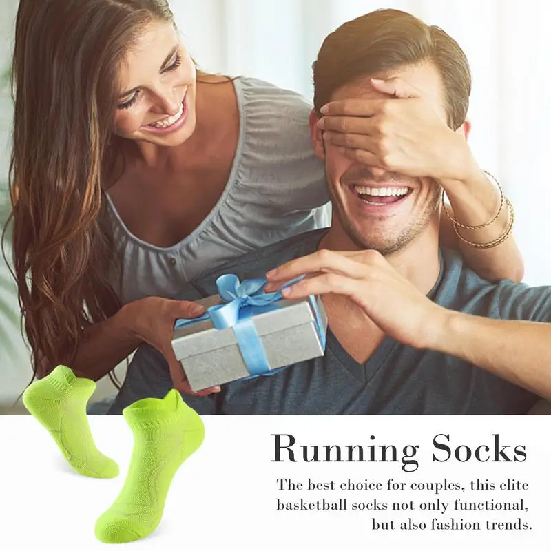 

Running Ankle Socks Breathable Comfort Athletic Socks Anti-Blister Comfort Ankle Support Breathable No Show Socks Soft