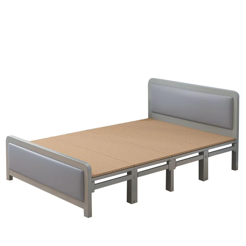 Folding single bed mat  two-layer folding  strong and durable, folding mat bed