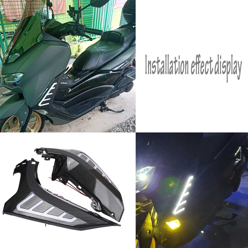 2023 2022 For YAMAHA NMAX155 NMAX 125 155 2020 2021 Decorative Cover Cap Shell Panel Guard Protector Motorcycle Accessories