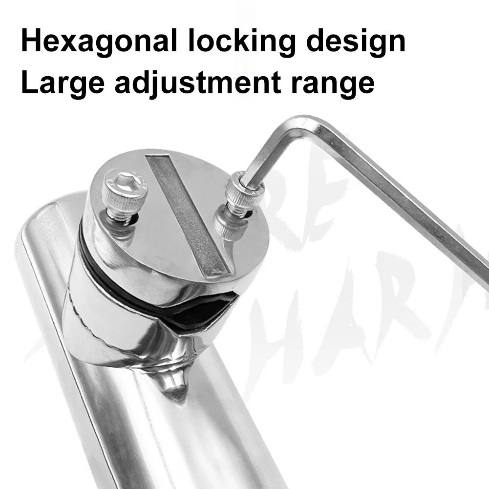 

Держатель для удочки из нержавеющей стали, стальное крепление для удочки, держатель для удочки для рыбалки с каяка