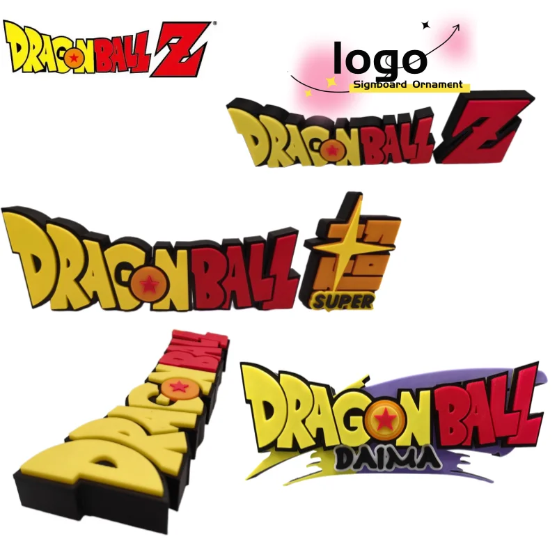 

New Dragon Ball Anime Merchandise Standee Sign Creative Cartoon Character Figurine Model Desktop Decoration Collectible Gift