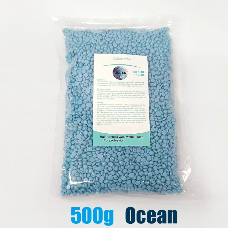 50g/300g/500g Hard Wax Beans for Hair Removal Body European Brazilian Pearl for Wax Warmer Waxing Beans for Wax Heater Machine