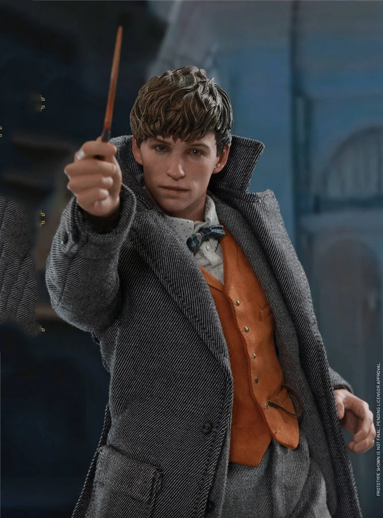 HOTTOYS HT MMS512 1/6 Scale Male Soldier Fantastic Beasts Newt Scamander Model 12'' Full Set Action Figures Dolls For Fans Gifts