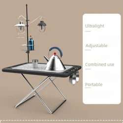 Outdoor Tactical Table Camping Folding Table Thickened Picnic Table Lightweight Portable Multifunctional Folding Tactical Table