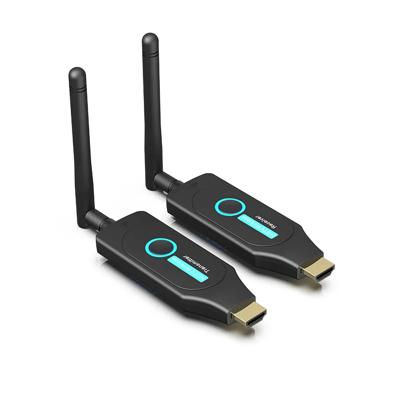 50M Compatible Display Adapter Audio Video Transmitter and Receiver Wireless Sensors 4K Wireless Hdmi Extender