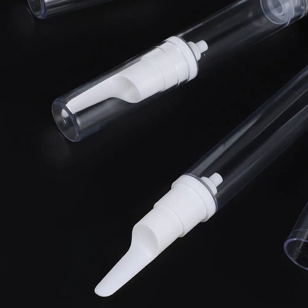 

Набор из 6 дорожных флаконов: многоразовые безвоздушные дозаторы-помпы, пластиковые маленькие контейнеры для лосьона, крема, крема для глаз