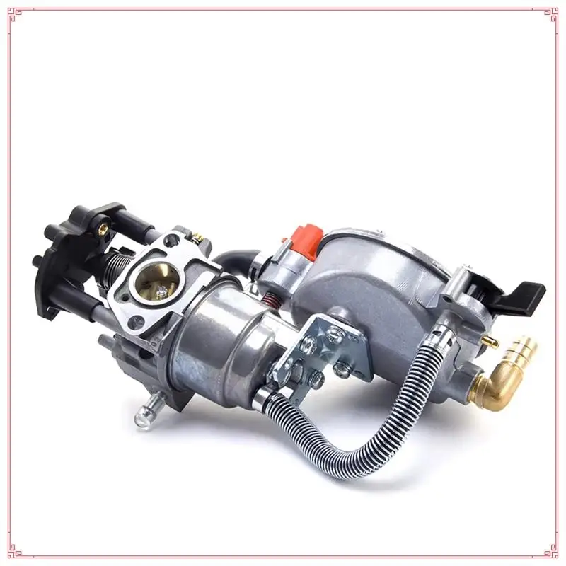 Kit de carburador LPG de conversión de frecuencia P19B, 3KW, 6,5 HP, 168F, 170F, generador de gasolina, carburador de Gas de combustible Dual con junta