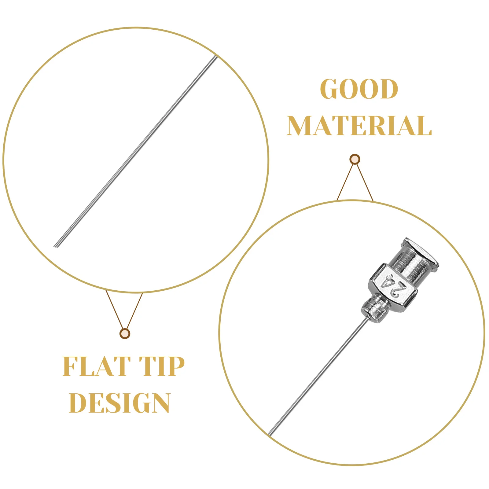 

16Pcs Stainless Steel Glue Dispensing Needle Blunt Tips Set Precision Tips for Laboratory Electronic Assembly Jewelry