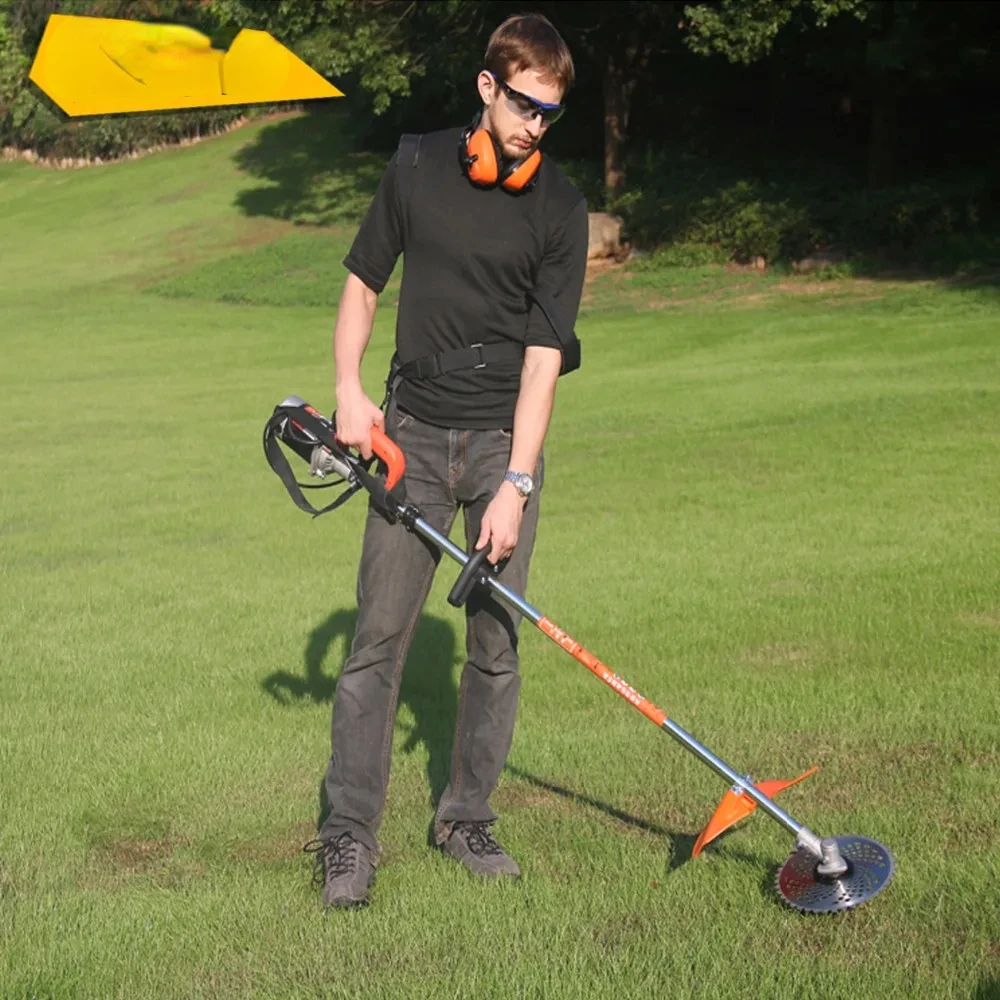 Rechargeable electric lawn mower, lawn weeding machine, backyard lawn household grass cutter hedge Backpack mower