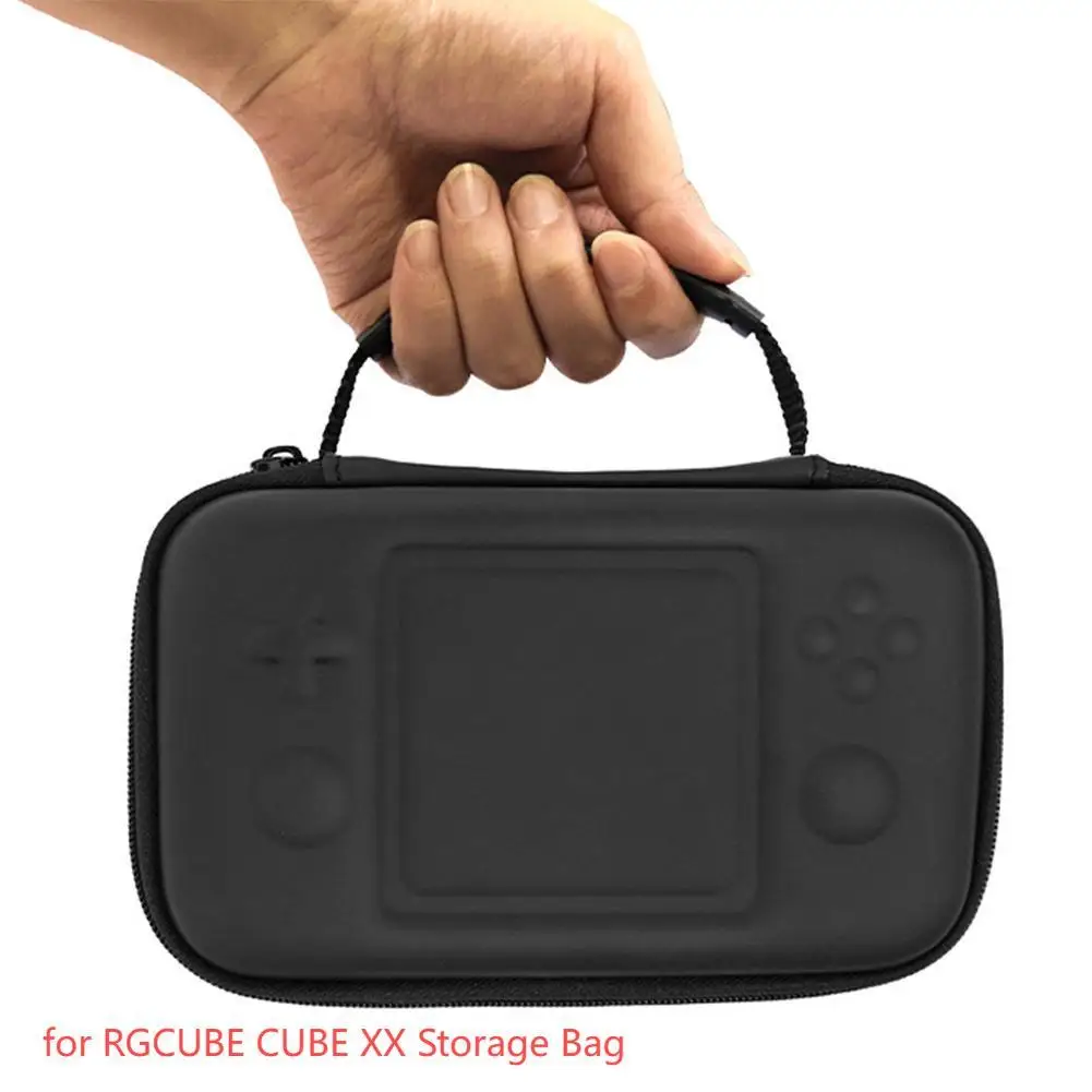 For RG CUBE XX Handheld Game Console Storage Bag Anti Scratch Drop Proof Game Cards Charging Cable Holder Gaming Accessories