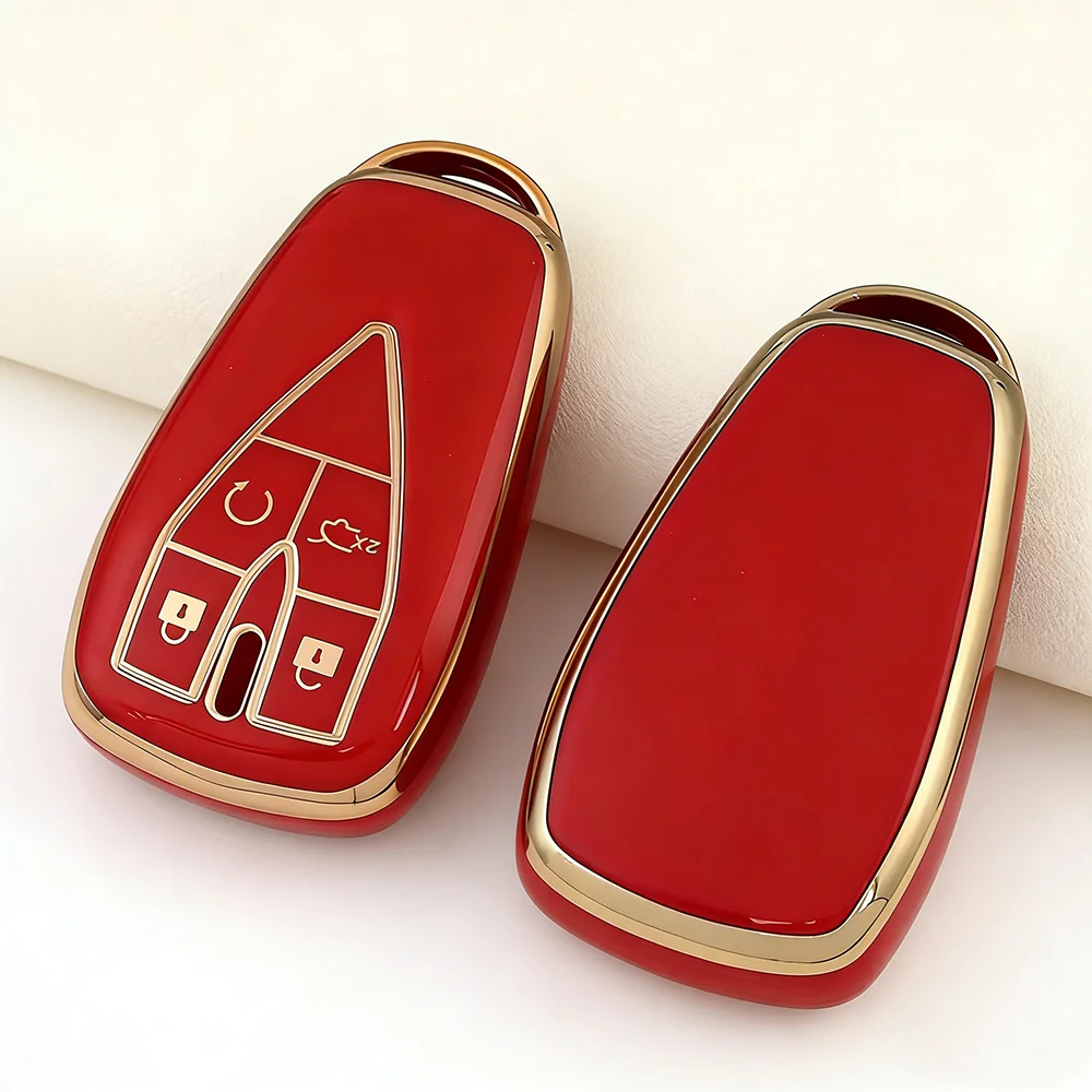 Car Key Case for Changan CS35 PLUS CS75PLUS CS55 PLUS Eado UNI-T Oushang X5 X7 EV 2019 2020 TPU Key Cover Key Chain Accessories