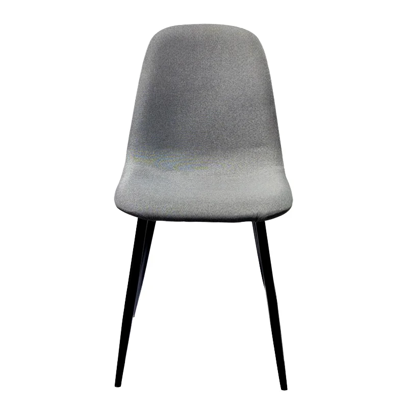 

#Minstalist Modern Convertible Fabric Dining Chair Home Office Suitable Armless Steel Chair Light Comfortable Restaurant